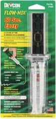 Devcon - 14 mL Syringe Two Part Epoxy - 0.5 to 1 min Working Time - Americas Industrial Supply