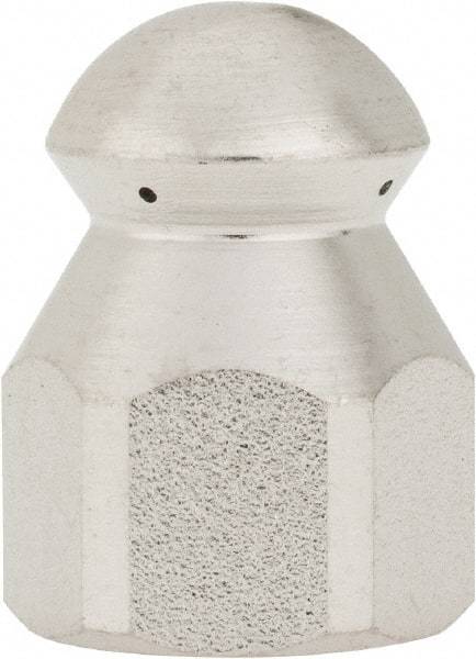 Value Collection - 4,200 psi Fixed, Sewer Pressure Washer Nozzle - 6mm Orifice Diam, 1/4" Thread - Americas Industrial Supply