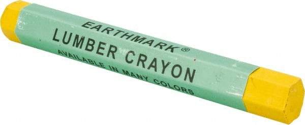 Value Collection - Clay Based Lumber Crayon - Yellow - Americas Industrial Supply