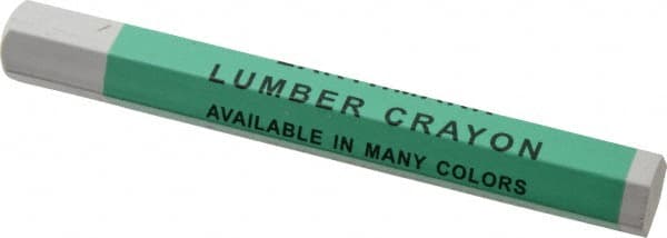 Value Collection - Clay Based Lumber Crayon - White - Americas Industrial Supply