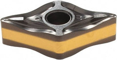 Iscar - DNMX442 M3P Grade IC8250 Carbide Turning Insert - TiCN/Al2O3/TiN Finish, 55° Diamond, 1/2" Inscr Circle, 1/4" Thick, 1/32" Corner Radius - Americas Industrial Supply
