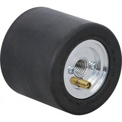 Dynabrade - 90mm Wheel OD, 100mm Wheel Width, 7,000 RPM, Aluminum, Pneumatic Wheel with Hub - 289mm Long x 100mm Wide, 19mm Wheel Arbor Hole - Americas Industrial Supply