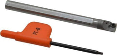 Kennametal - 0.292" Min Bore Diam, 3" OAL, 1/4" Shank Diam, CSBI Indexable Boring Bar - 3/4" Max Bore Depth, CDC Insert, Screw Holding Method - Americas Industrial Supply