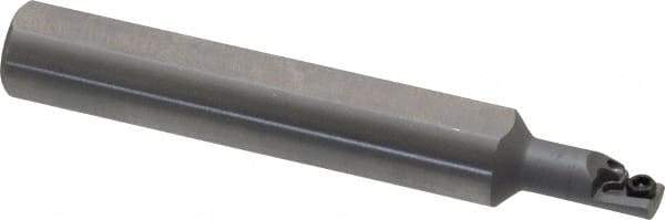 Kennametal - 0.23" Min Bore Diam, 2-1/2" OAL, 3/8" Shank Diam, CSBI Indexable Boring Bar - 1/2" Max Bore Depth, CDC Insert, Screw Holding Method - Americas Industrial Supply