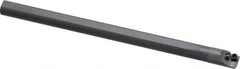 Kennametal - 0.285" Min Bore Diam, 4" OAL, 1/4" Shank Diam, CCBI Indexable Boring Bar - 2-1/2" Max Bore Depth, CDC Insert, Screw Holding Method - Americas Industrial Supply