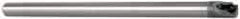 Kennametal - 0.3" Min Bore Diam, 4" OAL, 1/4" Shank Diam, FSBI Indexable Boring Bar - 1" Max Bore Depth, TD.. Insert, Screw Holding Method - Americas Industrial Supply