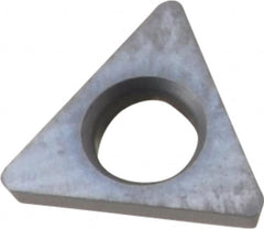 Kennametal - TDHB1280751 Grade KC5010 Carbide Boring Insert - TiN Finish, 60° Triangle, 15° Relief Angle, 5/32" Inscr Circle, 3/64" Thick, 1/64" Corner Radius - Americas Industrial Supply