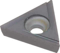 Kennametal - TPCG321 Grade KC5010 Carbide Boring Insert - TiAlN Finish, 60° Triangle, 11° Relief Angle, 3/8" Inscr Circle, 1/8" Thick, 1/64" Corner Radius - Americas Industrial Supply