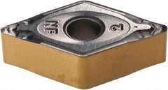 Iscar - DNMG332 NF Grade IC807 Carbide Turning Insert - TiAlN/TiN Finish, 55° Diamond, 3/8" Inscr Circle, 3/16" Thick, 1/32" Corner Radius - Americas Industrial Supply
