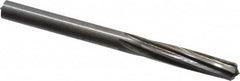 Hertel - 17/64" Solid Carbide 6 Flute Chucking Reamer - Spiral Flute, Straight Shank, 1-1/8" Flute Length, 3-1/4" OAL - Americas Industrial Supply