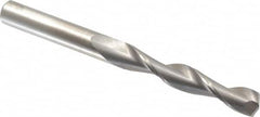 Hertel - 23/64" 135° Solid Carbide Jobber Drill - Right Hand Cut, Parabolic Flute, 4" OAL, Split Point - Americas Industrial Supply