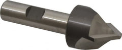 Hertel - 1" Diam Single End Cobalt Chamfer Mill - Americas Industrial Supply