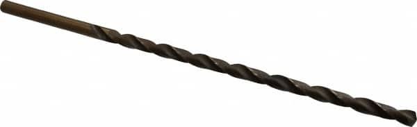 Hertel - 3/8" 135° 2-Flute Cobalt Extra Length Drill Bit - Americas Industrial Supply