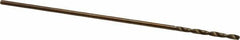 Hertel - 0.12" Diam, 6" OAL Bright Cobalt Aircraft Extension Drill Bit - Americas Industrial Supply