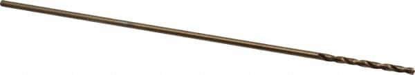Hertel - 0.196" Diam, 12" OAL Bright Cobalt Aircraft Extension Drill Bit - Americas Industrial Supply