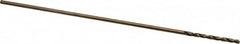 Hertel - 0.196" Diam, 12" OAL Bright Cobalt Aircraft Extension Drill Bit - Americas Industrial Supply