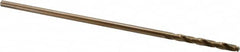 Hertel - 11/32" Diam, 12" OAL Bright Cobalt Aircraft Extension Drill Bit - 135° Point Angle - Americas Industrial Supply