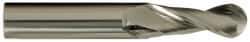 OSG - 3/4" Diam, 1-5/8" LOC, 2 Flute Solid Carbide Ball End Mill - Uncoated, Single End, 4" OAL, 3/4" Shank Diam, Spiral Flute - Americas Industrial Supply