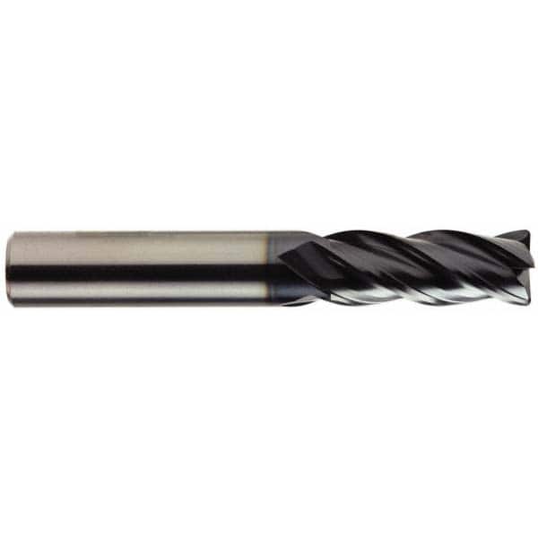 OSG - 5/8" Diam 4 Flute Solid Carbide 0.09" Corner Radius End Mill - Americas Industrial Supply