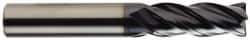 OSG - 5/8", 4 Flute, Single End, Solid Carbide, 0.03" Corner Radius End Mill - 3-1/2" OAL, Right Hand Flute, 1-1/4" LOC, Right Hand Cut - Americas Industrial Supply