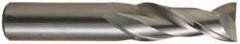 OSG - 5/8", 2 Flute, Single End, Solid Carbide, 0.06" Corner Radius End Mill - 3-1/2" OAL, 30° Helix, Right Hand Flute, 1-5/8" LOC, Right Hand Cut - Americas Industrial Supply