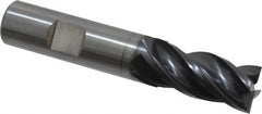 OSG - 5/8", 1-1/4" LOC, 5/8" Shank Diam, 3-1/2" OAL, 4 Flute, Solid Carbide Square End Mill - Single End, TiAlN Finish, Spiral Flute, 35° Helix, Right Hand Cut, Right Hand Flute, Series VG441 - Americas Industrial Supply