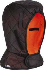 Ergodyne - Black, Underneath Hard Hat Winter Liner - Shoulder Length, 3 Layer - Americas Industrial Supply