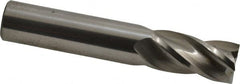 Hertel - 18mm, 38mm LOC, 18mm Shank Diam, 100mm OAL, 4 Flute, Solid Carbide Square End Mill - Single End, Uncoated, 30° Helix, Centercutting, Right Hand Cut - Americas Industrial Supply