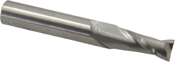 Hertel - 9mm, 22mm LOC, 10mm Shank Diam, 70mm OAL, 2 Flute, Solid Carbide Square End Mill - Single End, Uncoated, 30° Helix, Centercutting, Right Hand Cut - Americas Industrial Supply