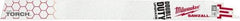 Milwaukee Tool - 12" Long, High Speed Steel Reciprocating Saw Blade - Straight Profile, 10 TPI, Toothed Edge, Tang Shank - Americas Industrial Supply