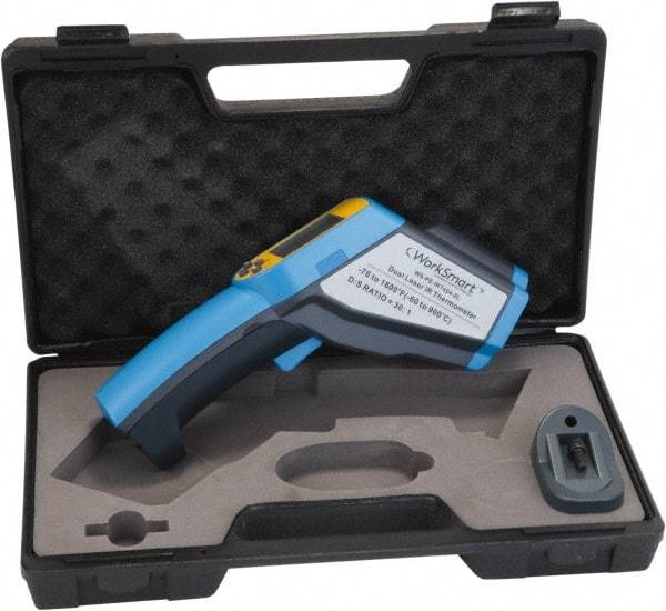 Value Collection - -60 to 871°C (-76 to 1600°F) Infrared Thermometer - 30:1 Distance to Spot Ratio - Americas Industrial Supply