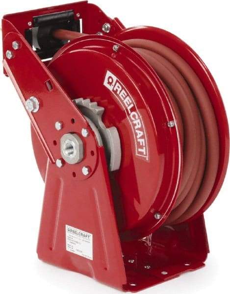 Reelcraft - 35' Spring Retractable Hose Reel - 300 psi, Hose Included - Americas Industrial Supply