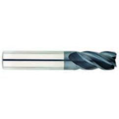 3/8" Dia. - 7/8 LOC - 2-1/2" OAL - 4 FL Carbide S/E HP End Mill-AlTiN - Americas Industrial Supply