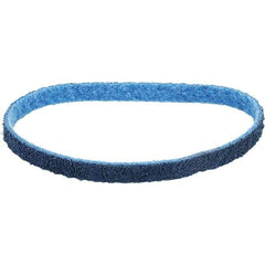 Dynabrade - 1/2" Wide x 30" OAL, Aluminum Oxide Abrasive Belt - Aluminum Oxide, Very Fine, Nonwoven, Cloth Backing, Wet/Dry - Americas Industrial Supply
