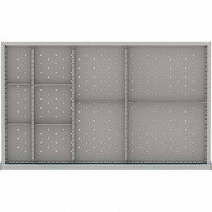 LISTA - 10-Compartment Drawer Divider Layout for 3.15" High Drawers - Americas Industrial Supply