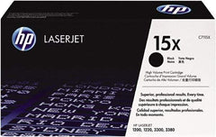 Hewlett-Packard - Black Toner Cartridge - Use with HP LaserJet 1200, 1220, 3300mfp, 3310, 3320, 3330mfp, 3380 All-in-One - Americas Industrial Supply