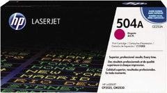 Hewlett-Packard - Magenta Toner Cartridge - Use with HP Color LaserJet CM3530 MFP, CP3525 - Americas Industrial Supply