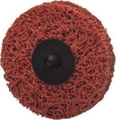 Norton - 2" Disc Diam, Ceramic Quick Change Disc - Type R Attaching System, Nonwoven, Orange, Extra Coarse Grade, 15,500 RPM - Americas Industrial Supply