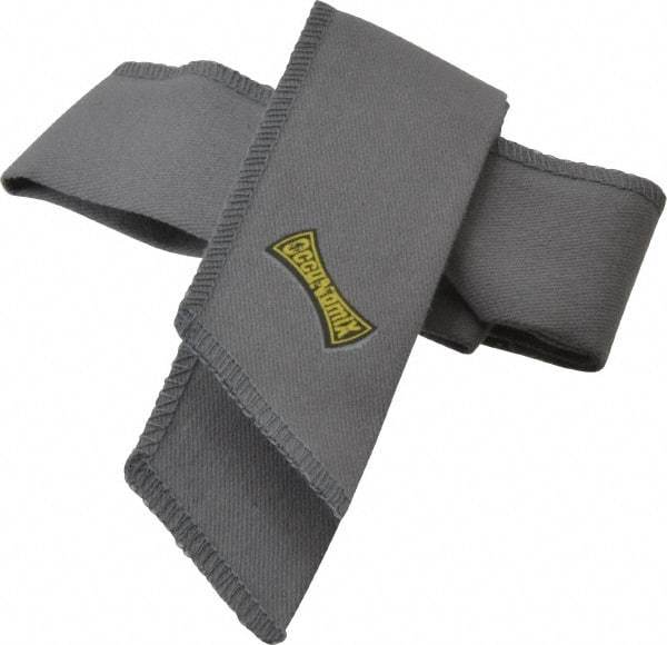 OccuNomix - Size Universal Cooling Bandana - Cotton, Tie Closure, Gray, Solid Pattern - Americas Industrial Supply