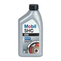 Mobil - 0.25 Gal Bottle, Synthetic Gear Oil - ISO 460 - Americas Industrial Supply