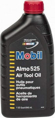 Mobil - Bottle, ISO 46, Air Tool Oil - 46 Viscosity (cSt) at 40°C, 7.3 Viscosity (cSt) at 100°C, Series Almo 525 - Americas Industrial Supply