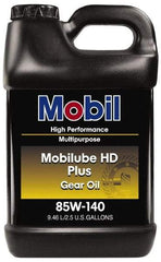 Mobil - 2.5 Gal Bottle, Gear Oil - 14.8 St Viscosity at 100°C, 141 St Viscosity at 40°C - Americas Industrial Supply