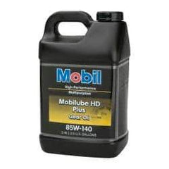 Mobil - 2.5 Gal Bottle, Gear Oil - 26.6 St Viscosity at 100°C, 260 St Viscosity at 40°C - Americas Industrial Supply