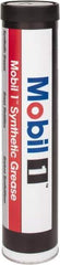 Mobil - 13.4 oz Cartridge Synthetic General Purpose Grease - Red, 302°F Max Temp, NLGIG 2, - Americas Industrial Supply