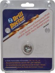 Drill Doctor - 100 Grit, Tool & Cutter Grinding Wheel - Coarse Grade, Diamond - Americas Industrial Supply