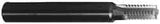 Scientific Cutting Tools - 3/8-27 Thread, 3/8" Shank Diam, TiCN Coating, Powdered Metal Straight Flute Thread Mill - 4 Flutes, 3-1/2" OAL, 3/8" Min Noml Diameter - Exact Industrial Supply