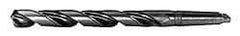 General Chipbreaker - 2", 4MT 118° Point High Speed Steel Taper Shank Drill Bit - Oxide Finish, 8-7/8" Flute Length, 14-3/4" OAL, Chipbreaker Flute - Americas Industrial Supply