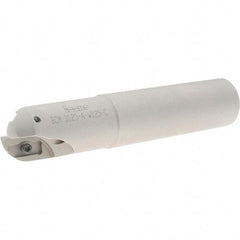 Iscar - 1-1/4" Cut Diam, 1.02" Max Depth of Cut, 1-1/4" Shank Diam, 6.3" OAL, Indexable Ball Nose End Mill - 2.52" Head Length, Straight Shank, BCM Toolholder, BCR... Insert - Americas Industrial Supply