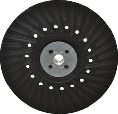 Value Collection - 7" Diam Locking Nut Disc Backing Pad - Hard Density, 10,000 RPM - Americas Industrial Supply