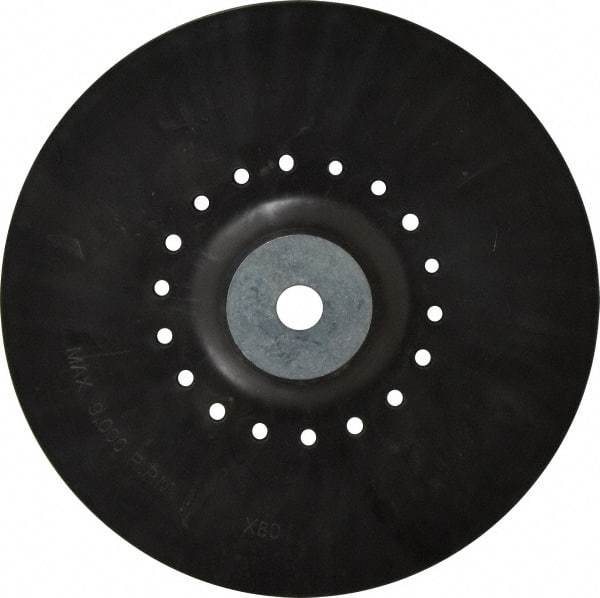 Value Collection - 9" Diam Locking Nut Disc Backing Pad - Hard Density, 9,000 RPM - Americas Industrial Supply